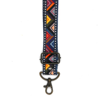 Ethnic Bag Strap - Triangles (25mm) - Image 2