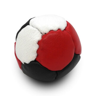 Stress Ball - Black, White & Red (65mm)
