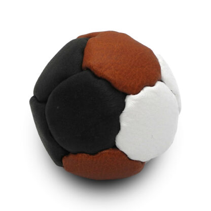 Stress Ball - Brown, Dark Brown & White (65mm)