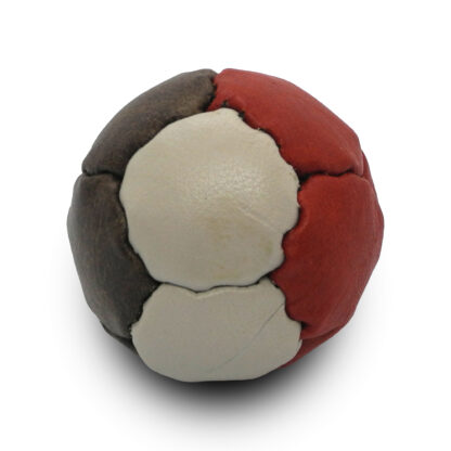 Stress Ball - Grey, Dark Brown & Burnt Red (65mm)
