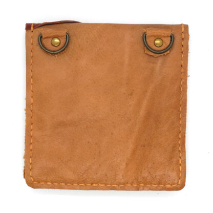 Genuine Leather Brown/Orange/Navy/Red Patchwork Handbag - Image 3